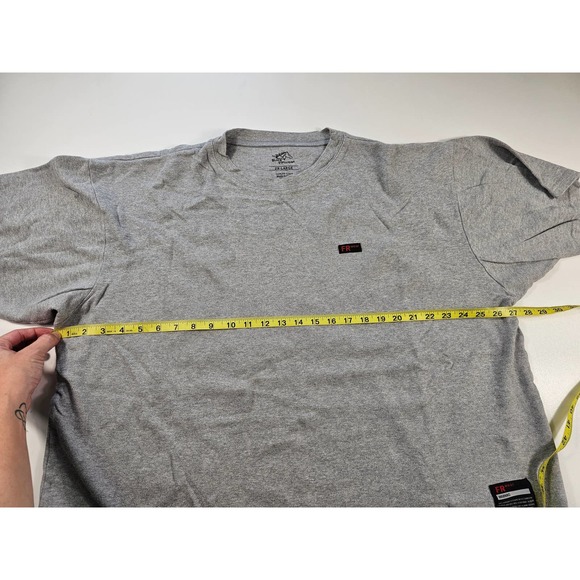 Black stallion flame fire fr resistant t shirt grey gray 2XL XXL ^* - Picture 5 of 6